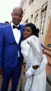 Physically challenged lady finds love -dailyfamily.ng