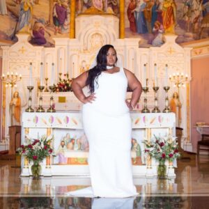 Plus-Size Lady Shares Her Experience, See Stunning Wedding Photos.dailyfamily.ng