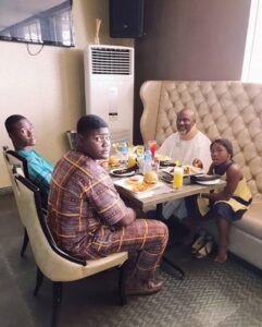 Senator Dino Melaye Shares Photo with His Children.dailyfamily.ng