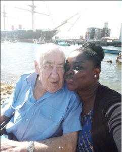 Young Black Lady Flaunts Her 90-Year-Old White Man5.dailyfamily.ng